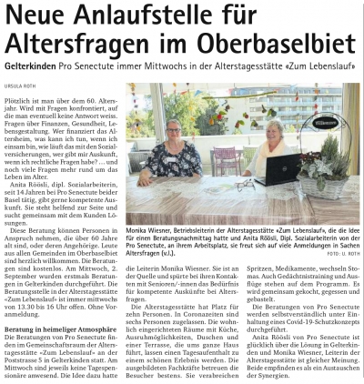 Trägerverein Alterstagesstätte 'Zum Lebenslauf'